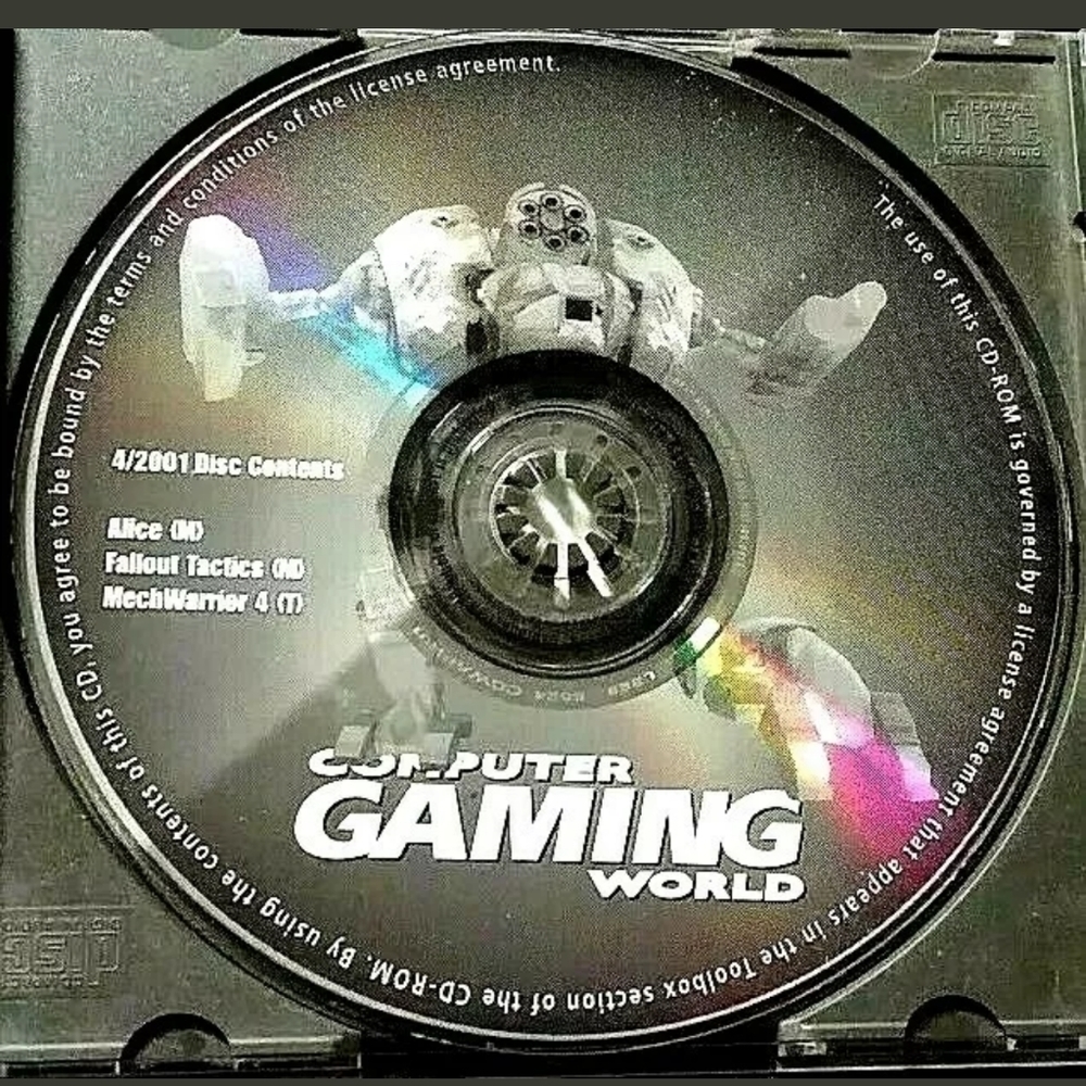 💿💿Vintage Computer Gaming World CD Game Dem